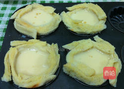 简易面包蛋挞的做法图解5