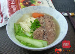 清炖牛肉面的做法图解10