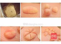玫瑰花造型馒头的做法图解1