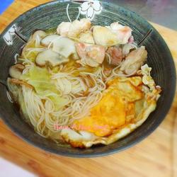 亲子麻油鸡面线的做法[图]