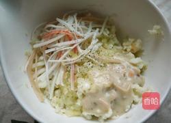 海苔蟹肉可乐饼的做法图解4