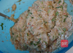 莎莎酱味煎虾排的做法图解7