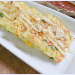 米饭蛋饼的做法[图]