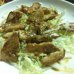 胡麻鸡肉沙拉的做法[图]