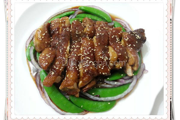 香蒜鸡腿