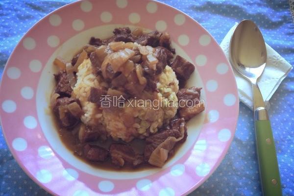 日式红酒牛肉烩饭