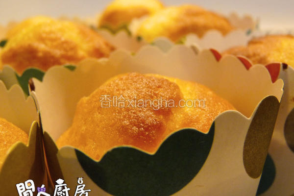 蜂蜜纸杯蛋糕