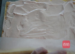 樱花蛋糕卷的做法图解12