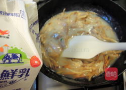 白汁鸡肉斜管面的做法图解10