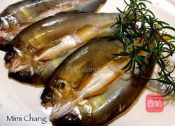 干烧香鱼一夜干的做法图解1