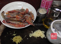 食蒸呛虾的做法图解1