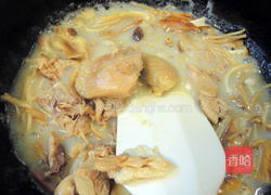 白汁鸡肉斜管面的做法图解9