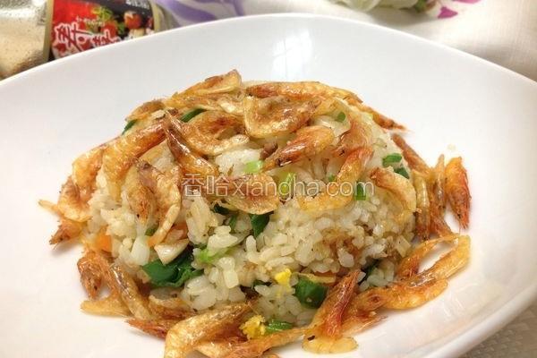 樱花虾炒饭