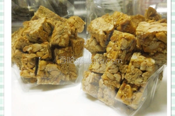 手工芝麻花生糖