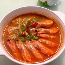金针菇豆辫虾材料的做法[图]