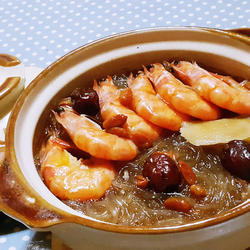 麻油虾冬粉煲的做法[图]