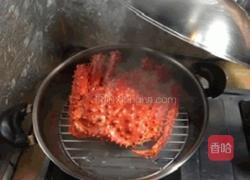 清蒸帝王蟹的做法图解4