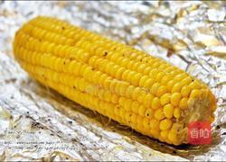 烤黑胡椒奶油玉米的做法图解4