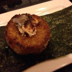 日式鲑鱼烤饭团的做法[图]