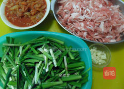 泡菜炒肉丝的做法图解4