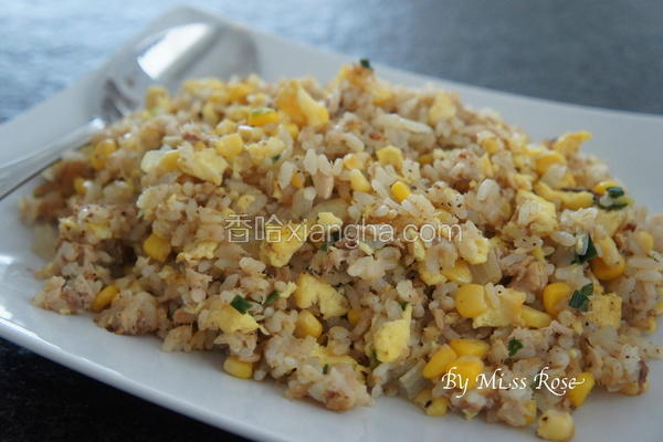 鲔鱼蛋炒饭