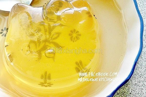 乌龙蜜茶冻