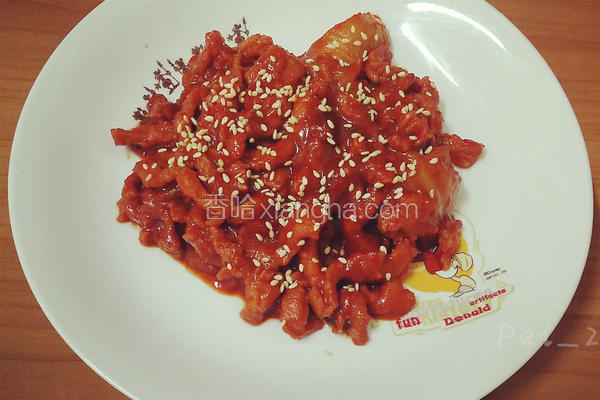 韩式泡菜猪肉贩