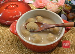 栗蓉丸子的做法图解9