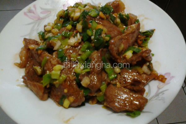 葱花霜降猪肉