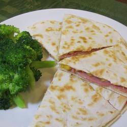 火腿玉米墨西哥饼的做法[图]