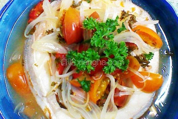 柠檬草柠檬蒸鱼