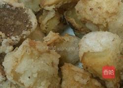 酥炸杏包菇的做法图解4
