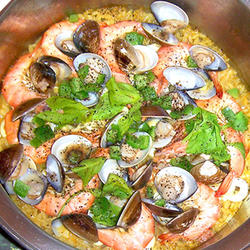 姜黄海鲜炖饭的做法[图]