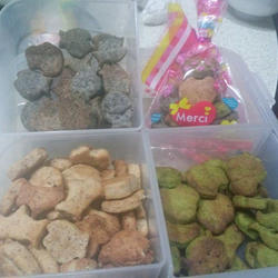 三色豆渣饼干的做法[图]