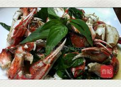 沙茶沙蟹脚的做法图解5