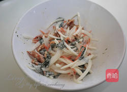 樱花虾海苔煎饼的做法图解3