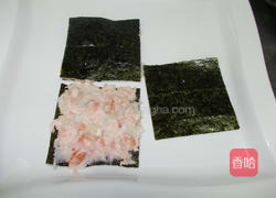 海苔月亮虾饼的做法图解2