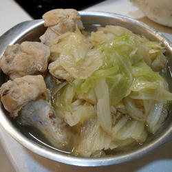 麻油鸡蔬菜汤面的做法[图]