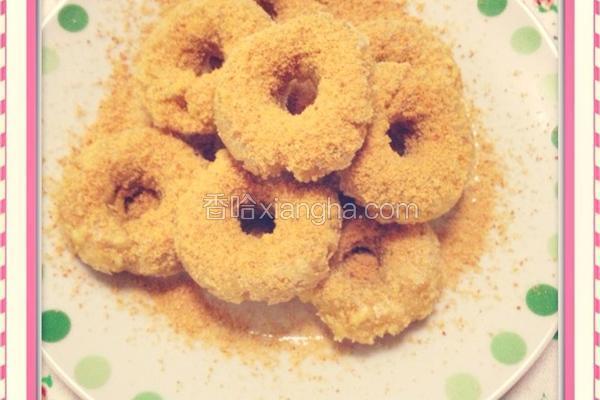 豆腐黄豆粉甜甜圈