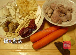 海底椰雪耳猪展汤的做法图解1