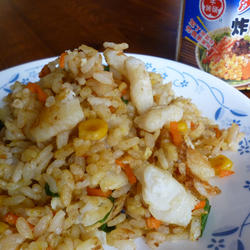 黄金多利炸酱炒饭的做法[图]