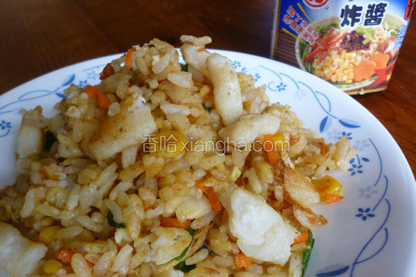 黄金多利炸酱炒饭