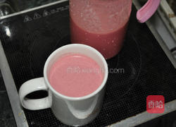 甜菜根豆浆的做法图解5