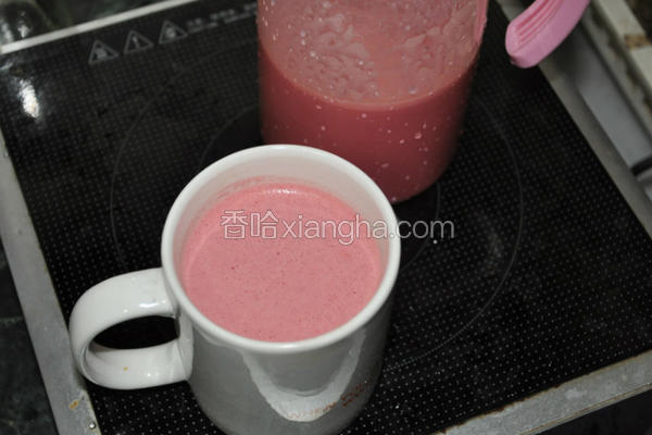 甜菜根豆浆