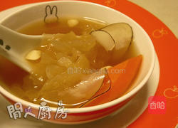 海底椰雪耳猪展汤的做法图解5