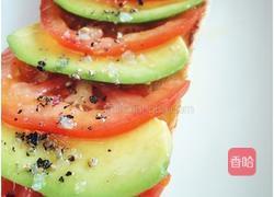 橄榄油酪梨烤土司的做法图解8