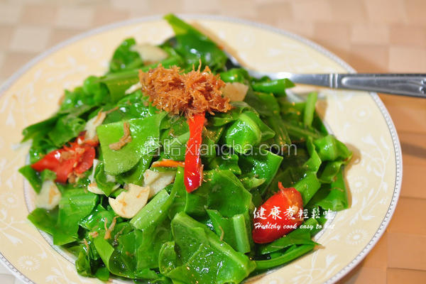 干贝酱炒山苏
