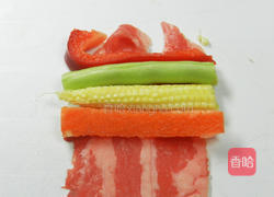 四色牛肉卷的做法图解2