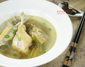 咸菜鸭肉汤[图]
