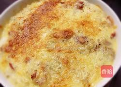 奶焗白菜炖饭的做法图解7